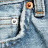 Paz Mid Rise Wide Jeans – Trot Blue – Hellblau