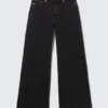 Paz Mid Rise Wide Jeans – Tuned Black – Schwarz Paz Mid Rise Wide Jeans – Tuned Black – Schwarz