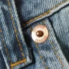 Peggy Denim-Shorts mit niedriger Taille und weitem, baggy Beinschnitt – Mittelblau – Mittelblau Peggy Denim-Shorts mit niedriger Taille und weitem, baggy Beinschnitt – Mittelblau – Mittelblau