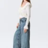 Peggy Low Rise Loose Baggy Jeans – Blau – Umschlag Peggy Low Rise Loose Baggy Jeans – Blau – Umschlag
