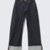 Peggy Low Rise Loose Baggy Jeans – Blue Rinse – Dunkelblau Peggy Low Rise Loose Baggy Jeans – Blue Rinse – Dunkelblau