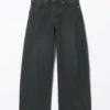 Peggy Low Waist Loose Baggy Leg Jeans – Smokey Blue Peggy Low Waist Loose Baggy Leg Jeans – Smokey Blue