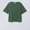 Perfect Boxy T-Shirt – Dunkelgrün Perfect Boxy T-Shirt – Dunkelgrün