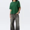 Perfect Boxy T-Shirt – Dunkelgrün Perfect Boxy T-Shirt – Dunkelgrün