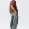 Perfect Boxy T-Shirt – Rostbraun