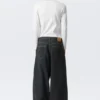 Pleated Loose Baggy Jeans – Emerald Rinse – Dunkelblau Pleated Loose Baggy Jeans – Emerald Rinse – Dunkelblau