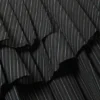 Plissierter Minirock in Lagenoptik – schwarz gestreift Plissierter Minirock in Lagenoptik – schwarz gestreift