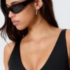 Plunge-Bikini-Oberteil zum Hineinschlüpfen – Schwarz Plunge-Bikini-Oberteil zum Hineinschlüpfen – Schwarz
