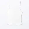 Pointelle-Träger-Top – Off-White