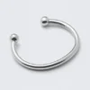 Poliertes offenes Armband – Silber Poliertes offenes Armband – Silber