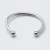 Poliertes offenes Armband – Silber Poliertes offenes Armband – Silber