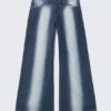 Poser Regular Waist Loose Wide Jeans – Blue Spray | Cheap Monday Gb Poser Regular Waist Loose Wide Jeans – Blue Spray | Cheap Monday Gb