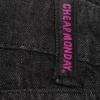 Poser Regular Waist Loose Wide Jeans – Extra Black Rinse | Cheap Monday GB Poser Regular Waist Loose Wide Jeans – Extra Black Rinse | Cheap Monday GB