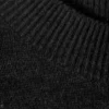 Pullover aus Wollmischung mit Rundhalsausschnitt und normaler Passform – Schwarz Pullover aus Wollmischung mit Rundhalsausschnitt und normaler Passform – Schwarz