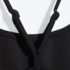 Racerback-Badeanzug – Schwarz Racerback-Badeanzug – Schwarz