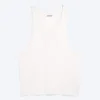 Racerback-Tanktop – Staubweiß Racerback-Tanktop – Staubweiß