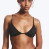Racerback-Triangel-Bikini-Oberteil – Schwarz Racerback-Triangel-Bikini-Oberteil – Schwarz
