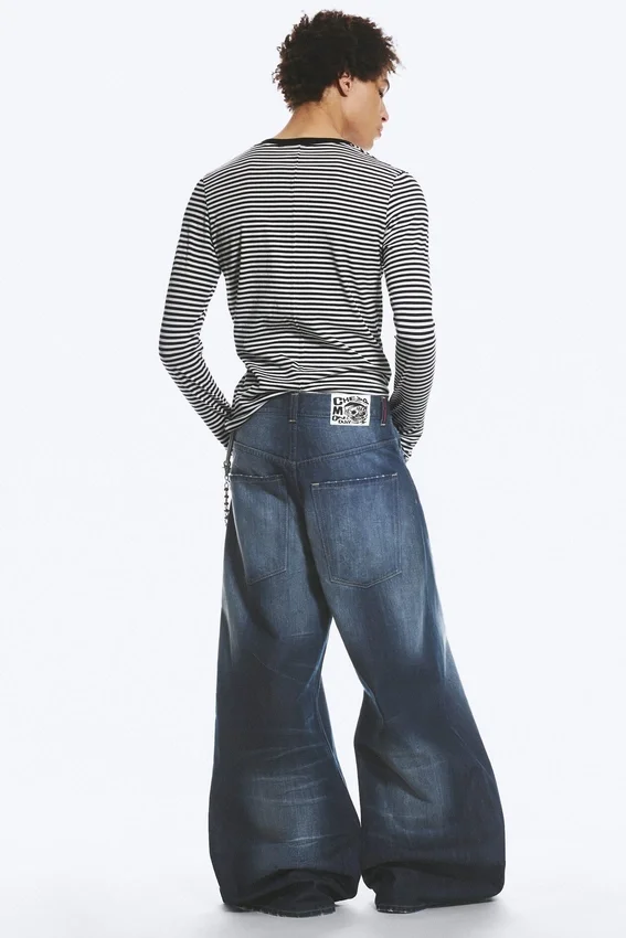 Rad Super Regular Waist Loose Wide Jeans – Star Blue | Cheap Monday GB Rad Super Regular Waist Loose Wide Jeans – Star Blue | Cheap Monday GB