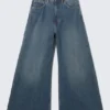 Rad Super Regular Waist Loose Wide Jeans – Tide Blue – Dunkelblau | Cheap Monday GB Rad Super Regular Waist Loose Wide Jeans – Tide Blue – Dunkelblau | Cheap Monday GB