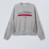Raglan-Sweatshirt mit Print – Bold Since 2002 Raglan-Sweatshirt mit Print – Bold Since 2002