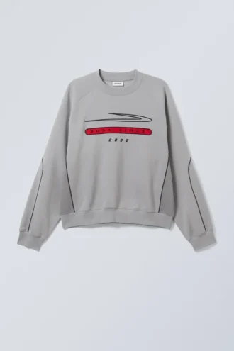 Raglan-Sweatshirt mit Print – Bold Since 2002