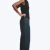 Rail Mid Rise Loose Wide Jeans – Blue Rinse – Dunkelblau Rail Mid Rise Loose Wide Jeans – Blue Rinse – Dunkelblau