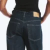 Rail Mid Rise Loose Wide Jeans – Blue Rinse – Dunkelblau Rail Mid Rise Loose Wide Jeans – Blue Rinse – Dunkelblau
