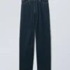 Rail Mid Rise Loose Wide Jeans – Blue Rinse – Dunkelblau Rail Mid Rise Loose Wide Jeans – Blue Rinse – Dunkelblau