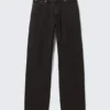 Rail Mid Rise Loose Wide Jeans – Ink Black – Schwarz Rail Mid Rise Loose Wide Jeans – Ink Black – Schwarz