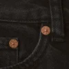Rail Mid Rise Loose Wide Jeans – Ink Black – Schwarz Rail Mid Rise Loose Wide Jeans – Ink Black – Schwarz