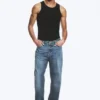 Ray Mid Rise Relaxed Tapered Jeans – Radio Blue – Medium Blue Ray Mid Rise Relaxed Tapered Jeans – Radio Blue – Medium Blue