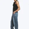 Ray Mid Rise Relaxed Tapered Jeans – Radio Blue – Medium Blue Ray Mid Rise Relaxed Tapered Jeans – Radio Blue – Medium Blue