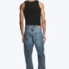 Ray Mid Rise Relaxed Tapered Jeans – Radio Blue – Medium Blue Ray Mid Rise Relaxed Tapered Jeans – Radio Blue – Medium Blue