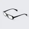 Rechteckige Blaulichtbrille – Schwarz Rechteckige Blaulichtbrille – Schwarz