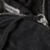 Rechteckige Schultertasche aus Cord – Schwarz Rechteckige Schultertasche aus Cord – Schwarz