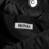 Rechteckige Schultertasche mit Smok-Detail – Schwarz Rechteckige Schultertasche mit Smok-Detail – Schwarz