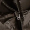 Recycelte Daunen-Pufferjacke – Dunkelbraun Recycelte Daunen-Pufferjacke – Dunkelbraun