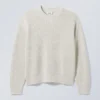 Regular Heavy Knit Pullover – Ecru Regular Heavy Knit Pullover – Ecru