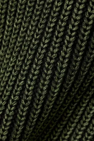 Regular Heavy Knit Pullover – Mittelgrün