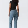 Resolute Curve High Waisted Regular Straight Jeans – 90S Blue – Medium Blue Resolute Curve High Waisted Regular Straight Jeans – 90S Blue – Medium Blue