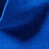 Rippgestrickter Chenille-Rollkragen-Pullover – Hellblau Rippgestrickter Chenille-Rollkragen-Pullover – Hellblau