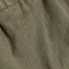 Ripstop-Hose mit niedriger Leibhöhe – Staubgrün-Khaki Ripstop-Hose mit niedriger Leibhöhe – Staubgrün-Khaki