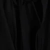 Ärmelloses, gerafftes Neckholder-Top – Schwarz Ärmelloses, gerafftes Neckholder-Top – Schwarz