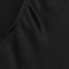 Ärmelloses, gerafftes Oberteil – Schwarz Ärmelloses, gerafftes Oberteil – Schwarz