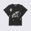 Rosabel Bedrucktes Baby-T-Shirt – Schwarz – Einhorn Rosabel Bedrucktes Baby-T-Shirt – Schwarz – Einhorn