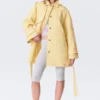 Rosabel Lockerer Einreiher-Trenchcoat – Hellgelb Rosabel Lockerer Einreiher-Trenchcoat – Hellgelb