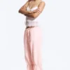 Rosabel Low Rise Loose Lace-Trim Bloomers – Hellstaubrosa Rosabel Low Rise Loose Lace-Trim Bloomers – Hellstaubrosa