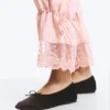 Rosabel Low Rise Loose Lace-Trim Bloomers – Hellstaubrosa Rosabel Low Rise Loose Lace-Trim Bloomers – Hellstaubrosa