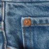 Row Super High Waisted Regular Straight Jeans – 90S Blue – Mittelblau Row Super High Waisted Regular Straight Jeans – 90S Blue – Mittelblau