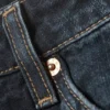 Rowe Super High Waisted Regular Straight Jeans – Angel Blue – Dunkelblau